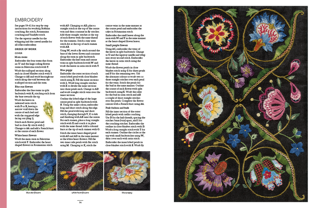 Modern Crewel Embroidery Book Tour – Carina's Craftblog