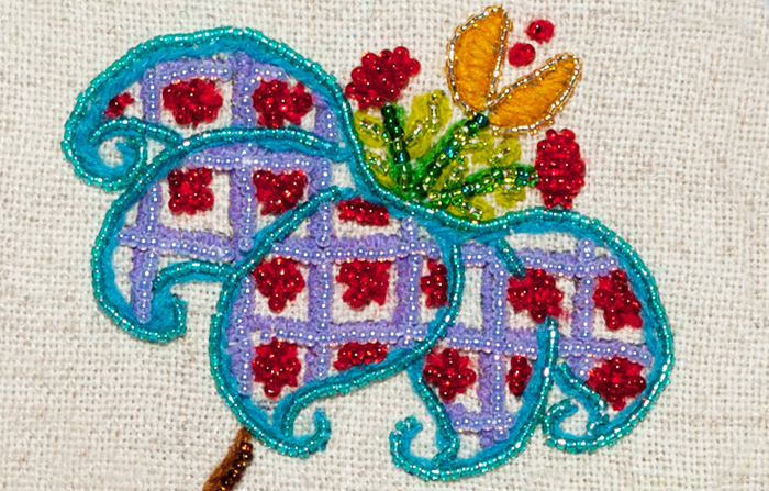 Traditional Crewel Embroidery Kits by Barrani Design Studios in