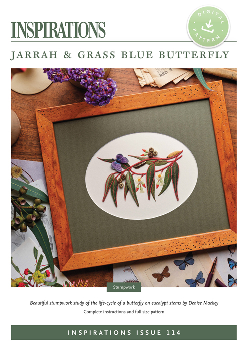 Jarrah & Grass Blue Butterfly - i114 Digital
