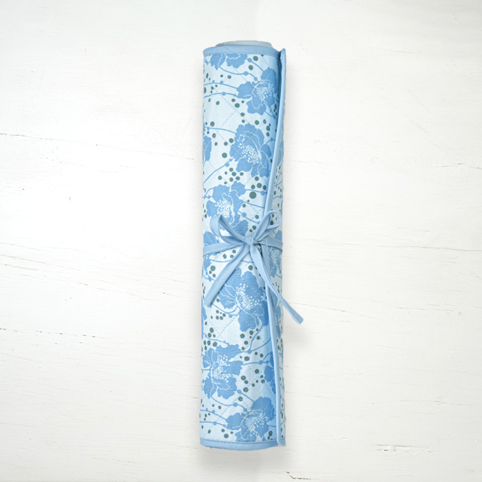 Florence Broadhurst Embroidery Roll - Hydro Blue