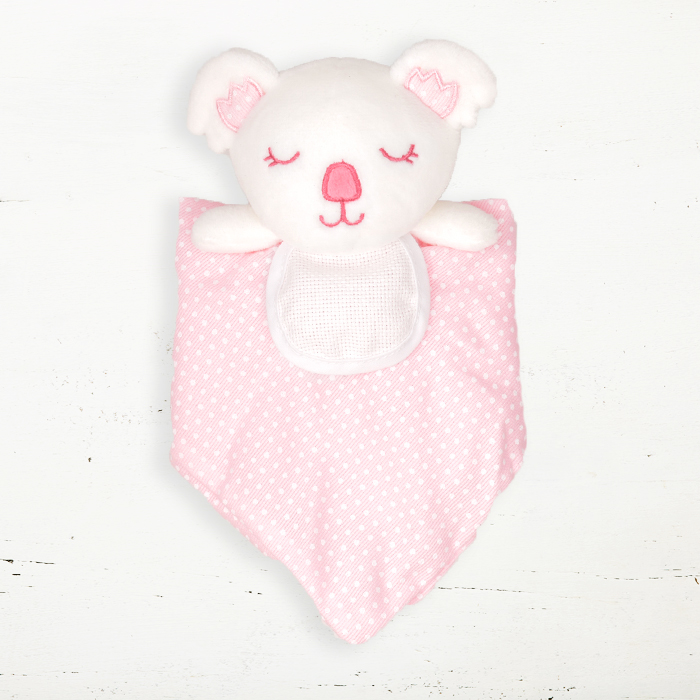 DMC Stitchable Comforter - Pink Koala