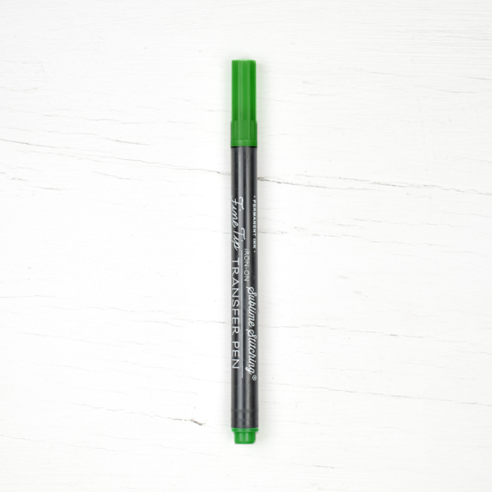 Sublime Fine Tip Iron-on Transfer Pen - Green