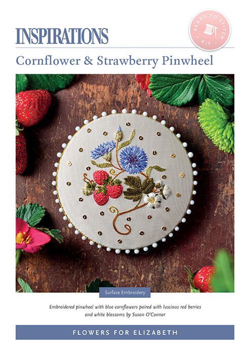 Cornflower and Strawberry Pinwheel - FFE Kit