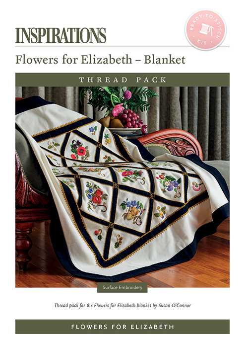 Flowers for Elizabeth: Blanket Thread Pack - FFE Kit
