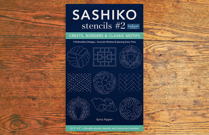 Sashiko Stencils, Traditional Collection: 9 Embroidery Designs 3” x 5”,  Accurate Stitches & Spacing Every Time: Pippen, Sylvia: 0688130356046:  : Books