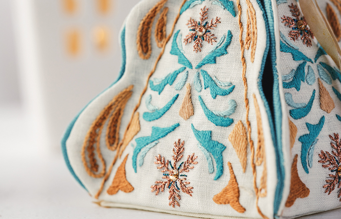 Bead Embroidery Kit Mandala Source of wealth Beaded needlepoint